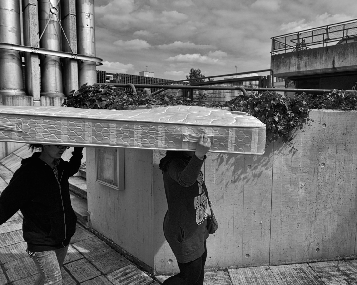 Moving in – the Alexandra Road estate in London.