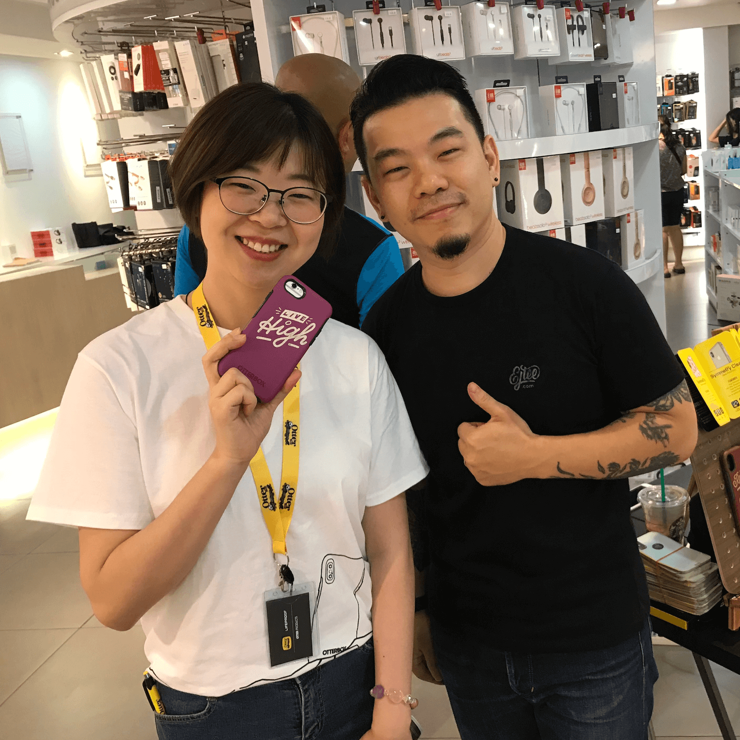 Phone customization for Otterbox Asia, Singapore by EJTEE
