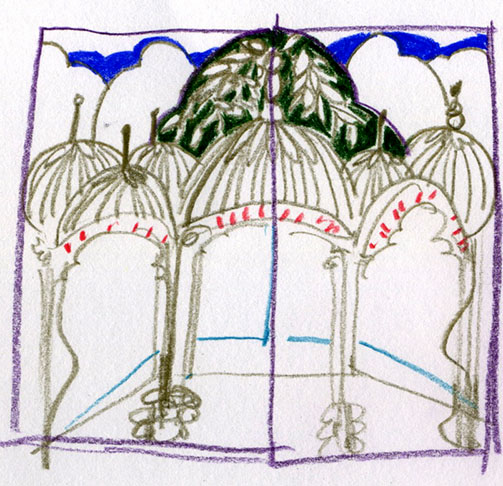 Palace rough sketch