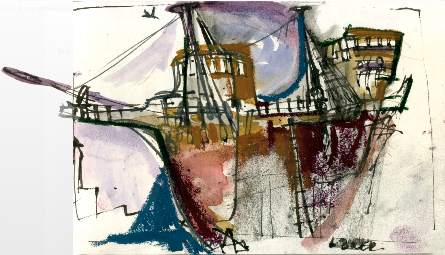 Mayflower II, Mystic Seaport, CT, 2015