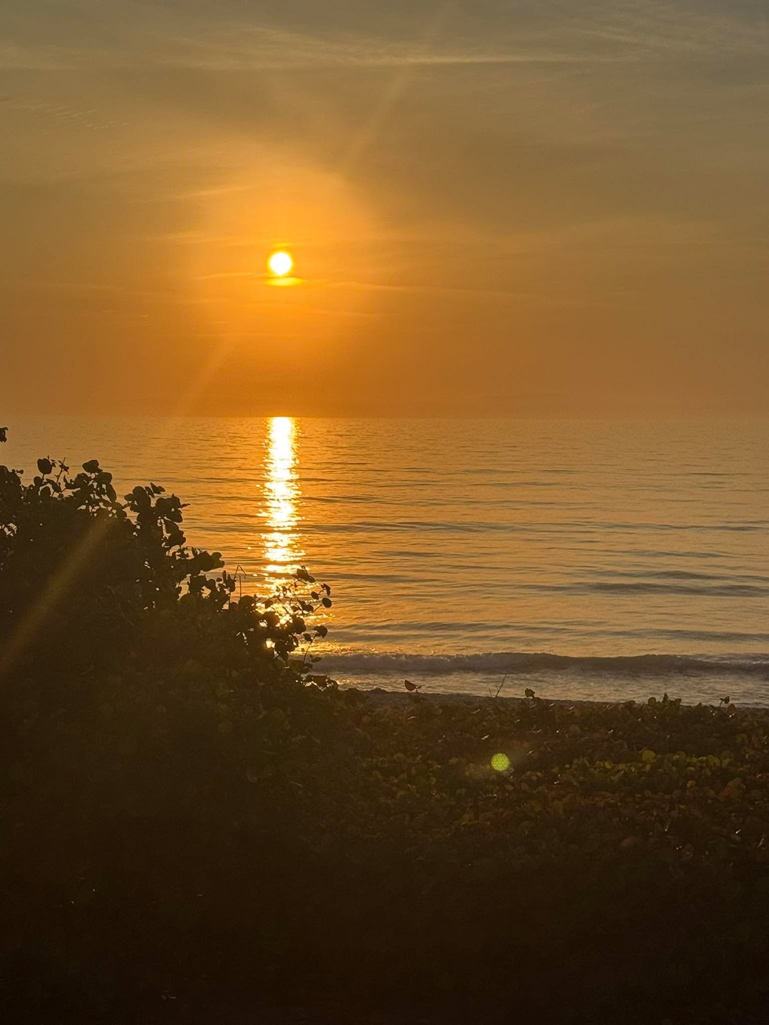 Sunrise over the Atlantic. Melbourne, Fla
