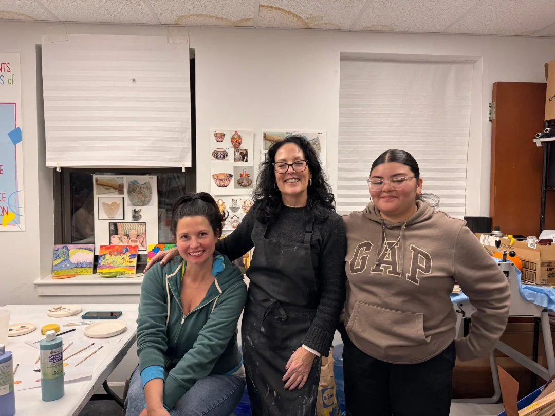 Erin, Amy, and I are sending love to Jamie in #Switzerland!! Can&rsquo;t wait to hear about your adventure!!