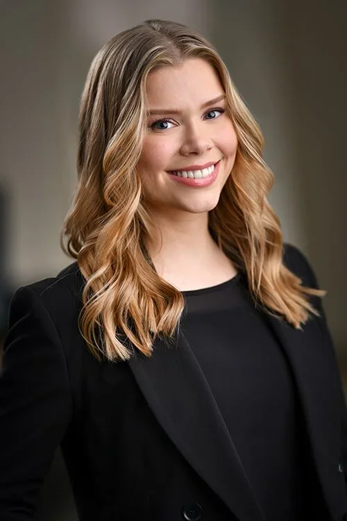 Executive woman smiling for a portrait 