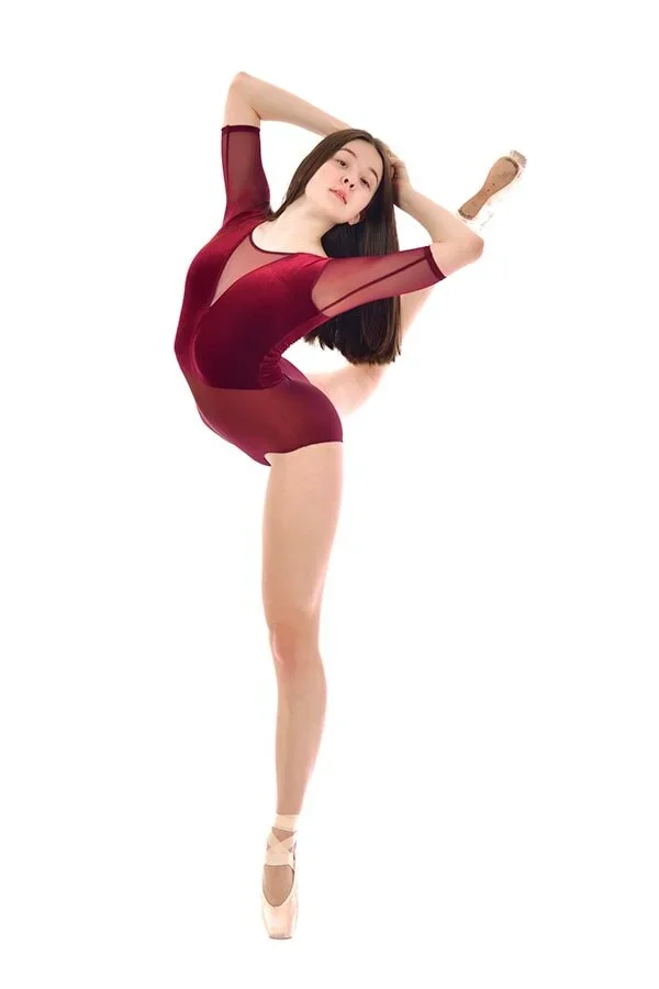 Dancer photo in red