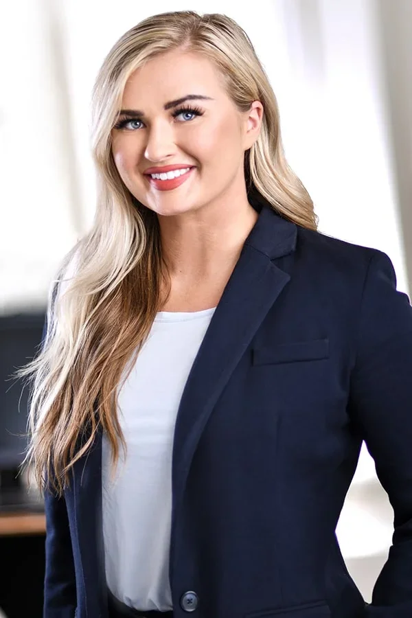 Lady in a photography studio 