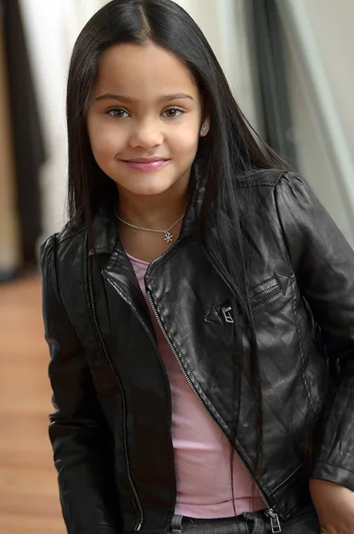 Leather jacket kids headshot