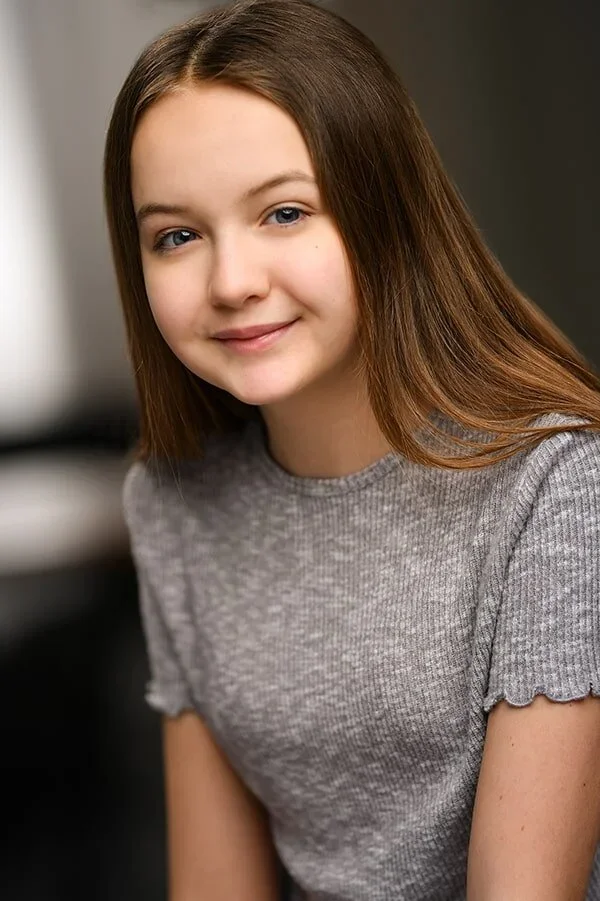 Young kids acting headshot