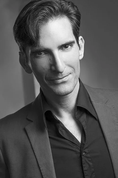 Black and white headshot 