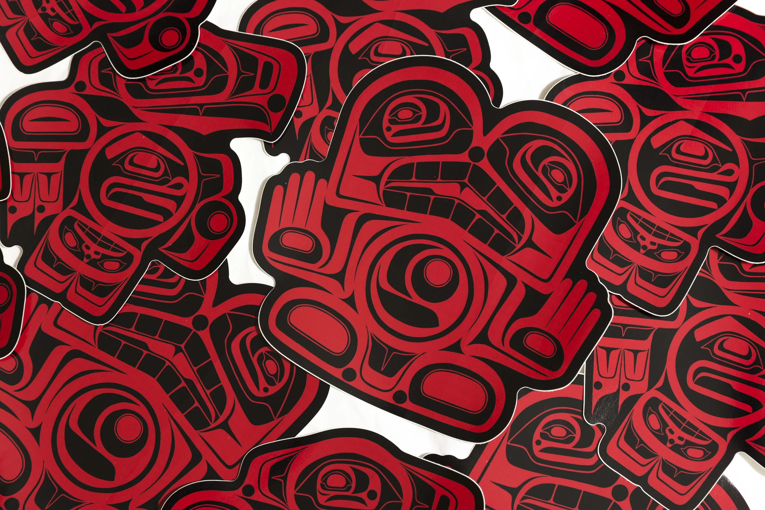 N-Grained Inc. Eagle and Lando Stickers / photo: Ian Tetzner