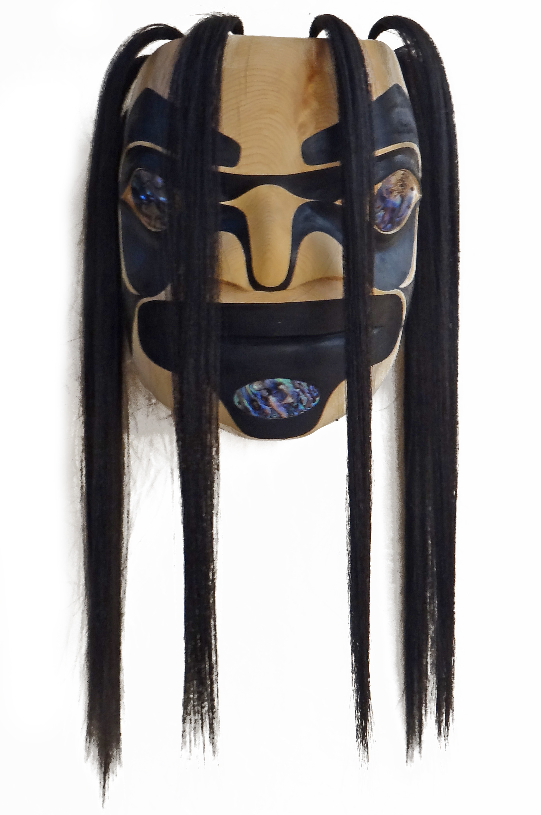 Raven Woman Mask by James Johnson