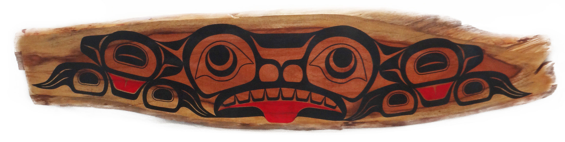 Frog by James Johnson / Live Edge Mesquite 55" x 14"