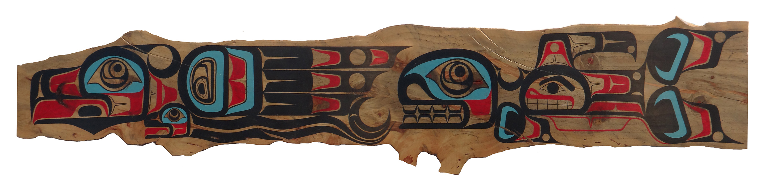 Thunderbird Story by James Johnson / Live Edge Pine 