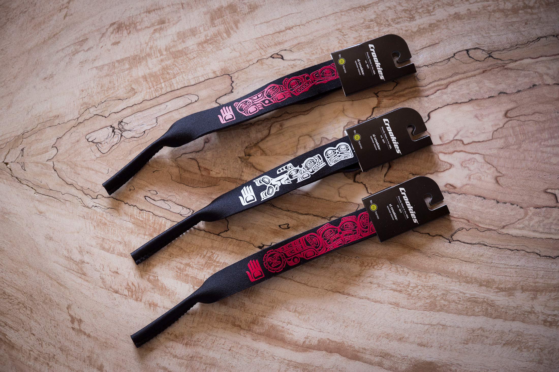 N-Grained Inc. Croakies Sunglass Retainers / photo: Ian Tetzner