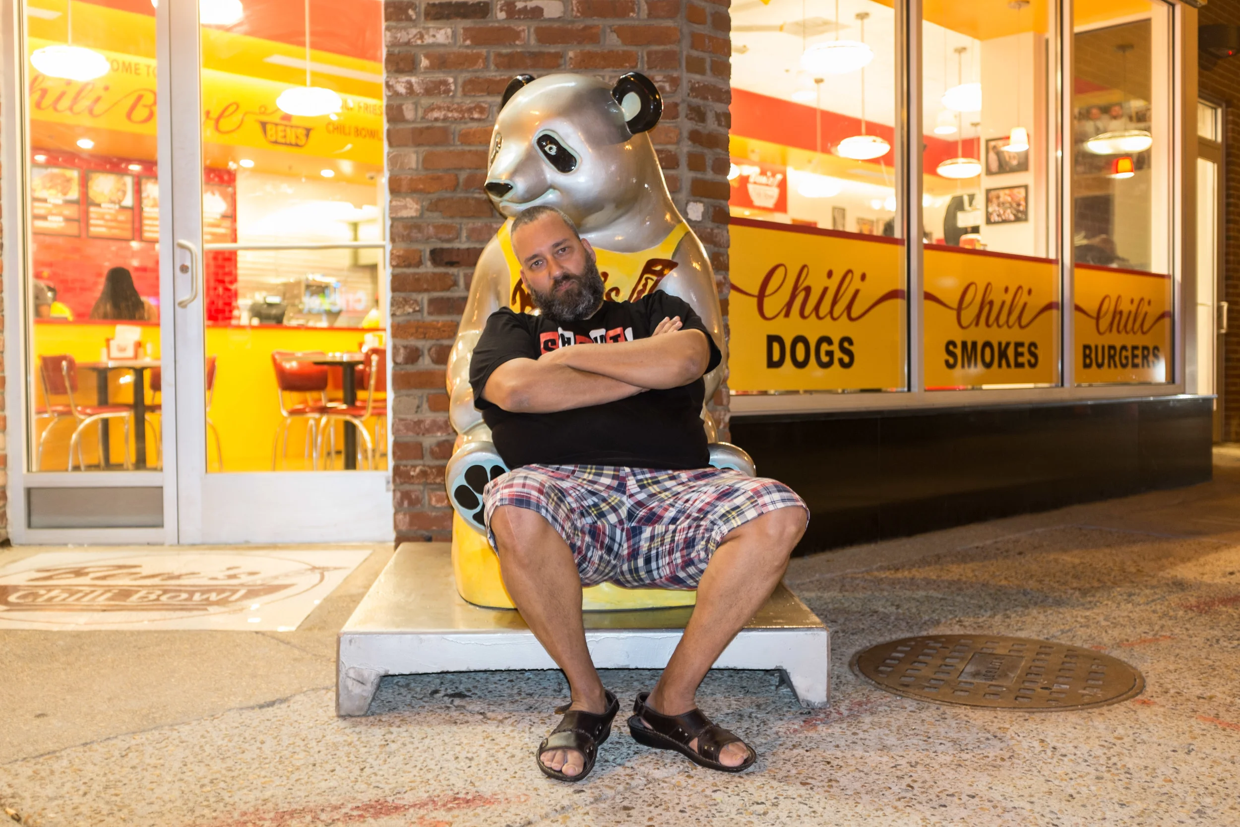  Adrian, Ben's Chili Bowl, H St. NE, Washington, DC. 
