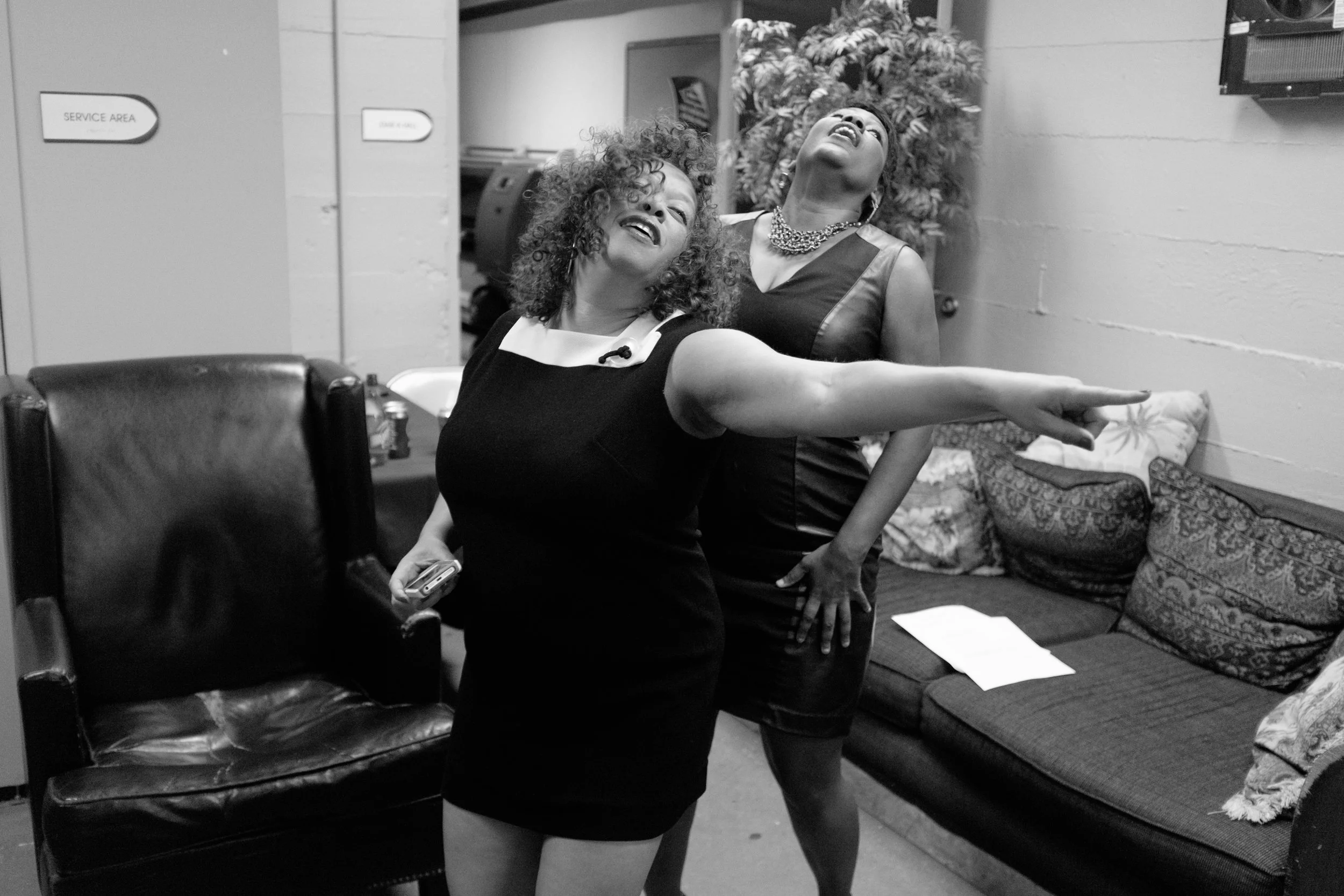 Caz Gardiner and Anita King at the Bethesda Blues & Jazz Supper Club, Bethesda, Md.