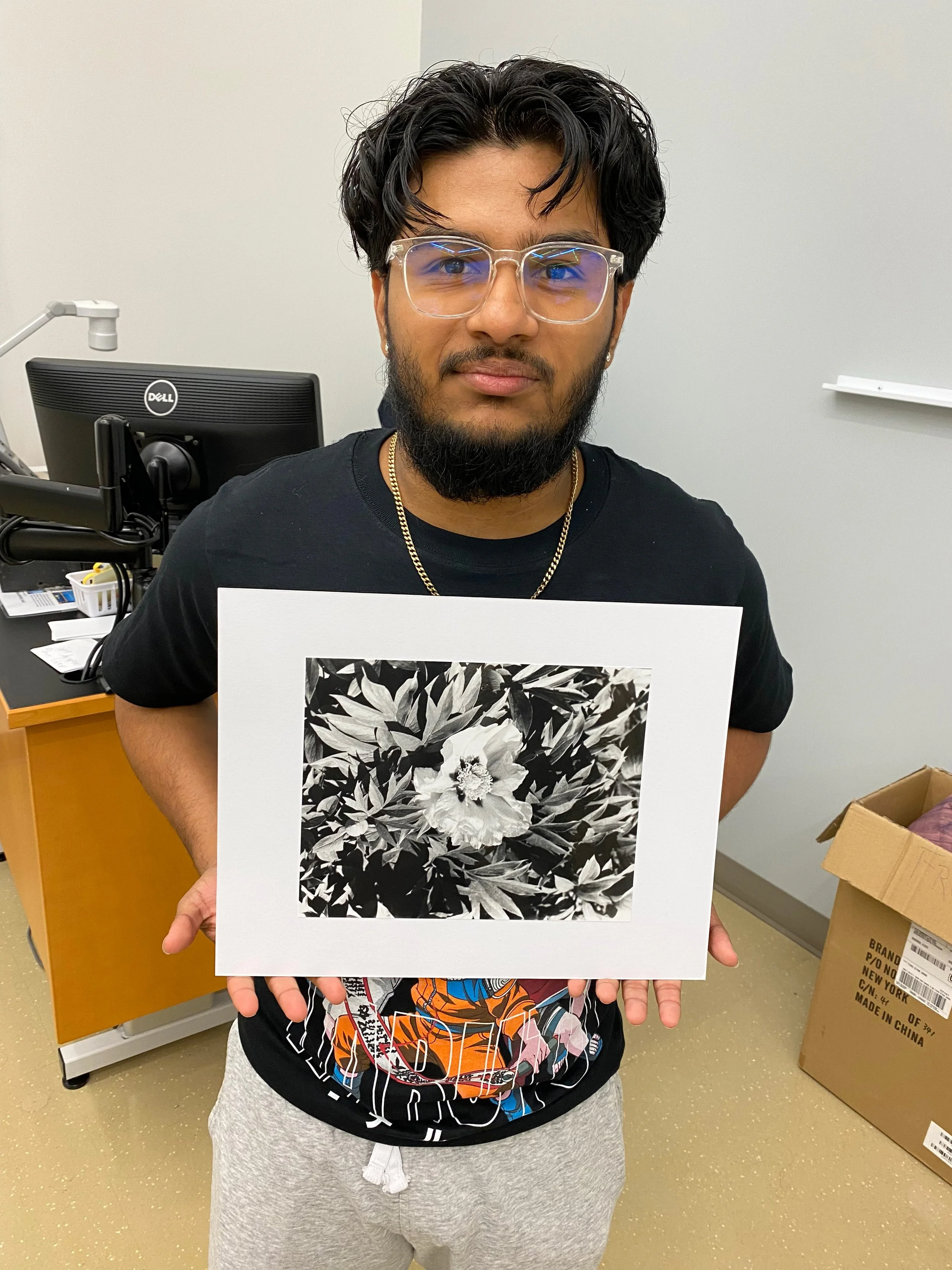  Northern Virginia Community College, Spring 2024 Black and White Darkroom Photography Landscape 
