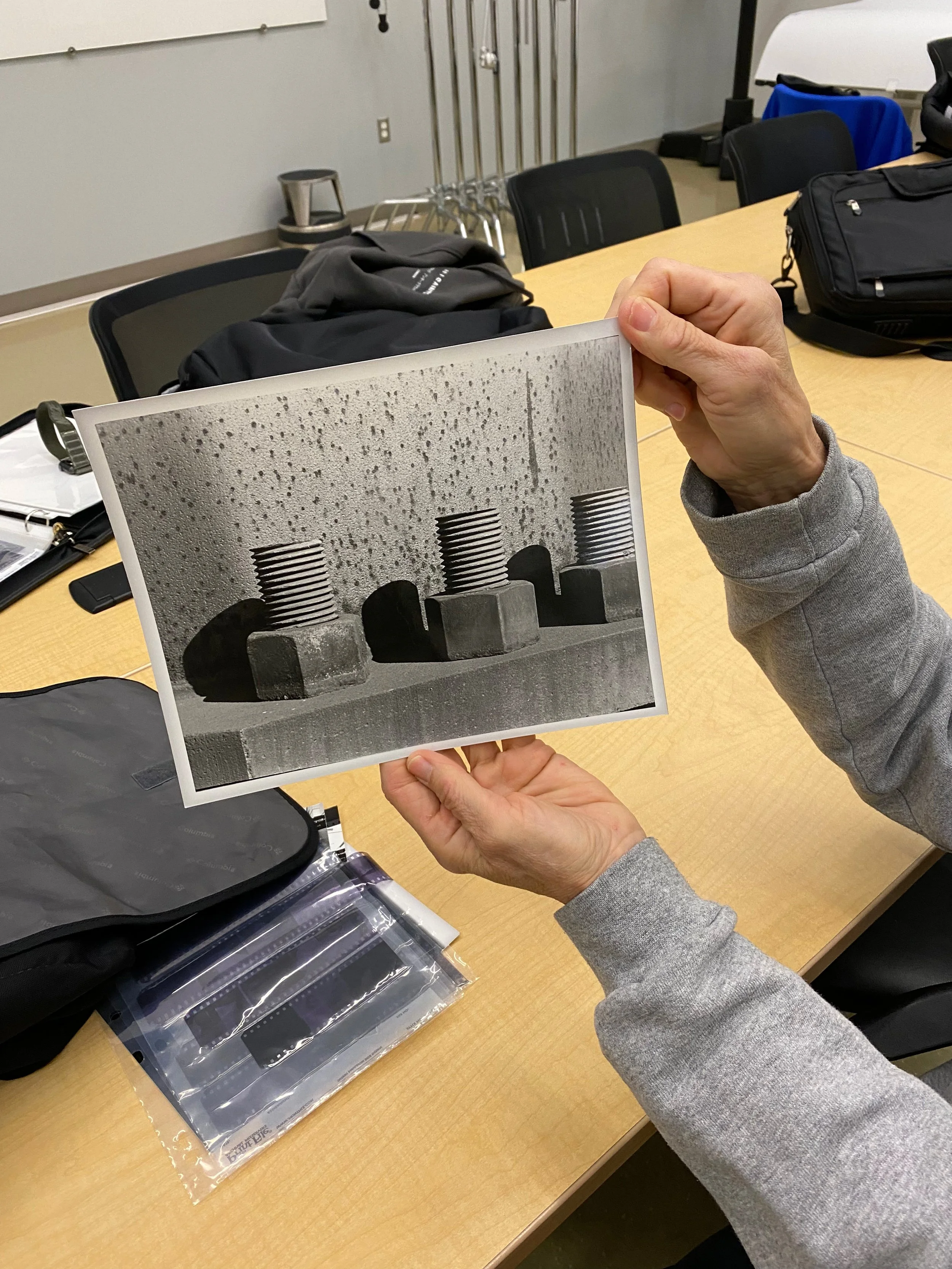  Northern Virginia Community College, Spring 2024 Black and White Darkroom Photography Landscape 