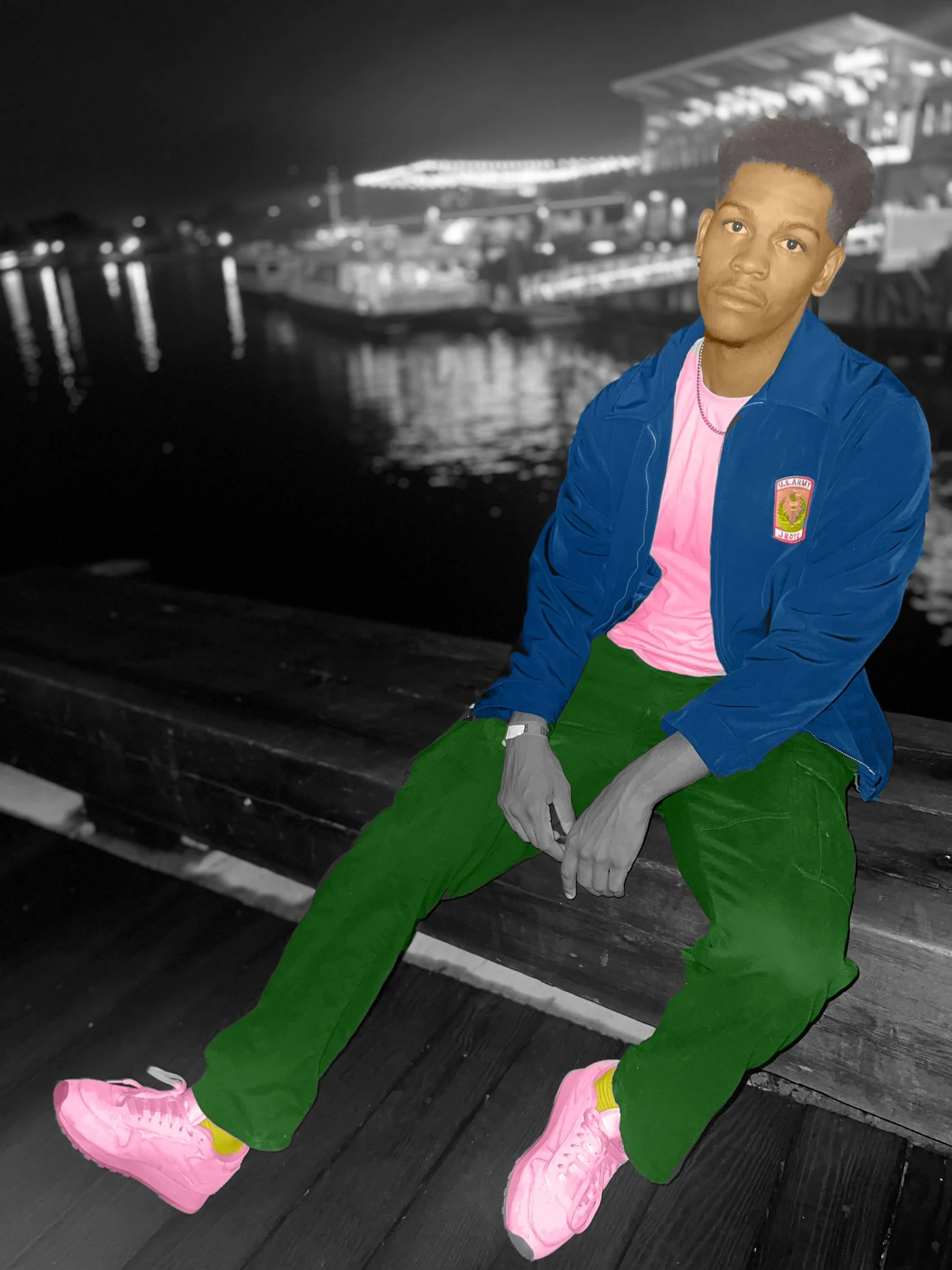  Northern Virginia Community College, Fall 2023 Digital Imaging (Photoshop) Hand Coloring  