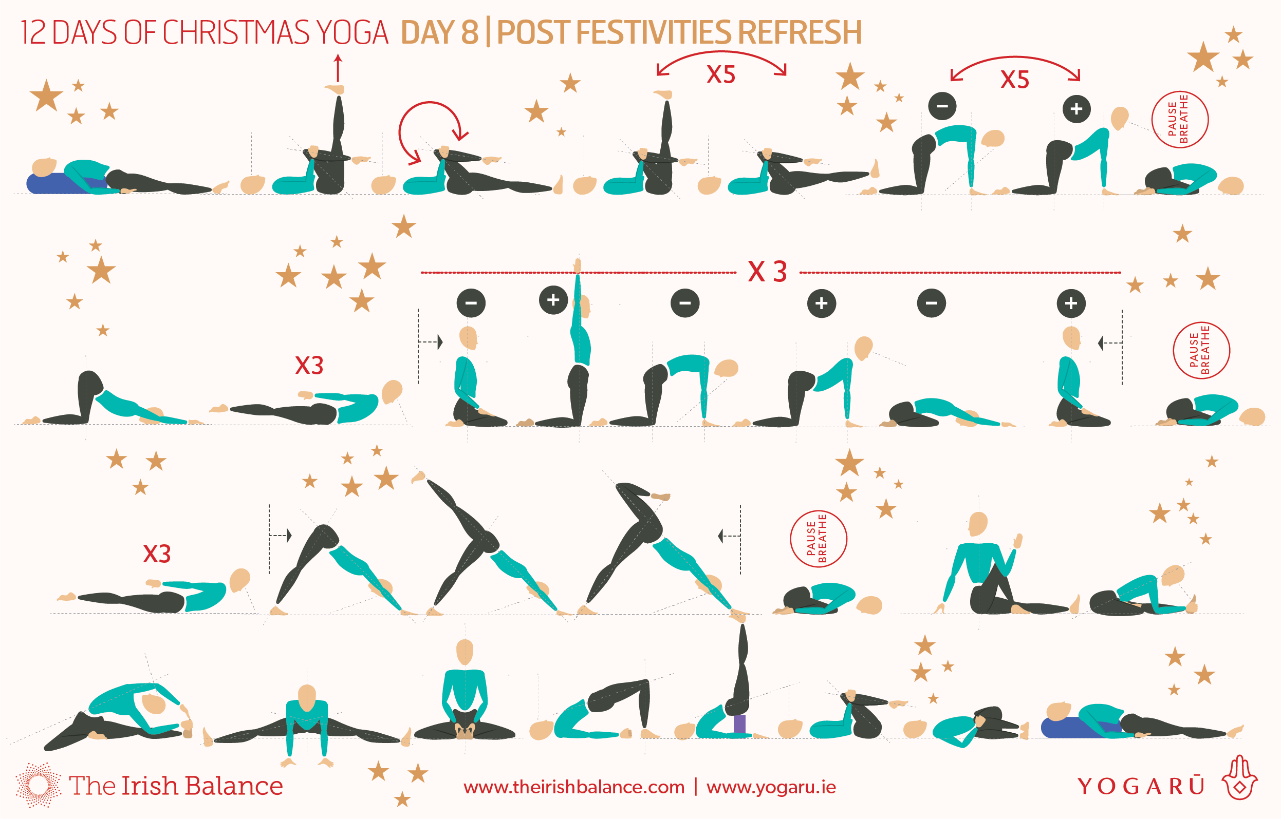 12 Christmas sequences — YOGARU