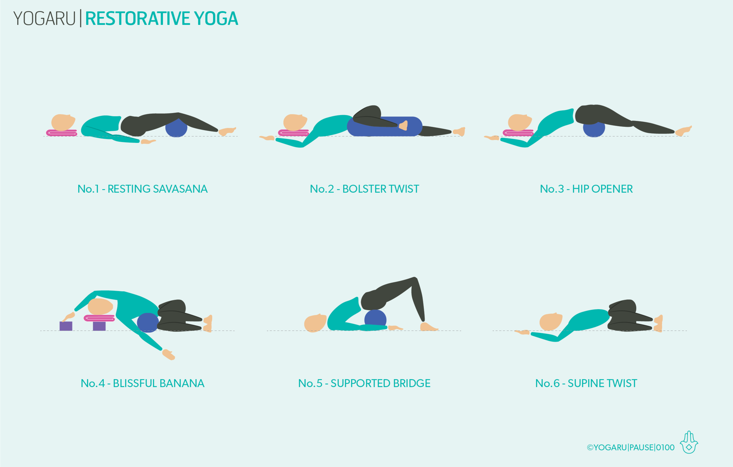 10 Yoga Poses For Relaxation – Rest and Digest