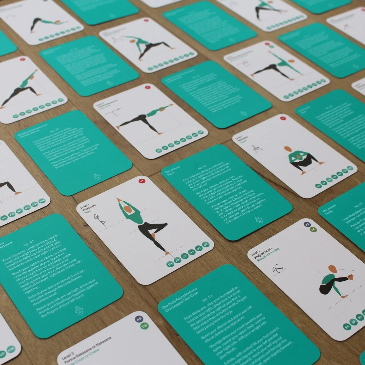 YOGA MADE EASY. Practise exactly what you need, when you need it with your own home practice.

My Asana Cards are the most extensive set on the market, giving you endless variety to build a practice you truly love. Plus, you&rsquo;ll find loads of su