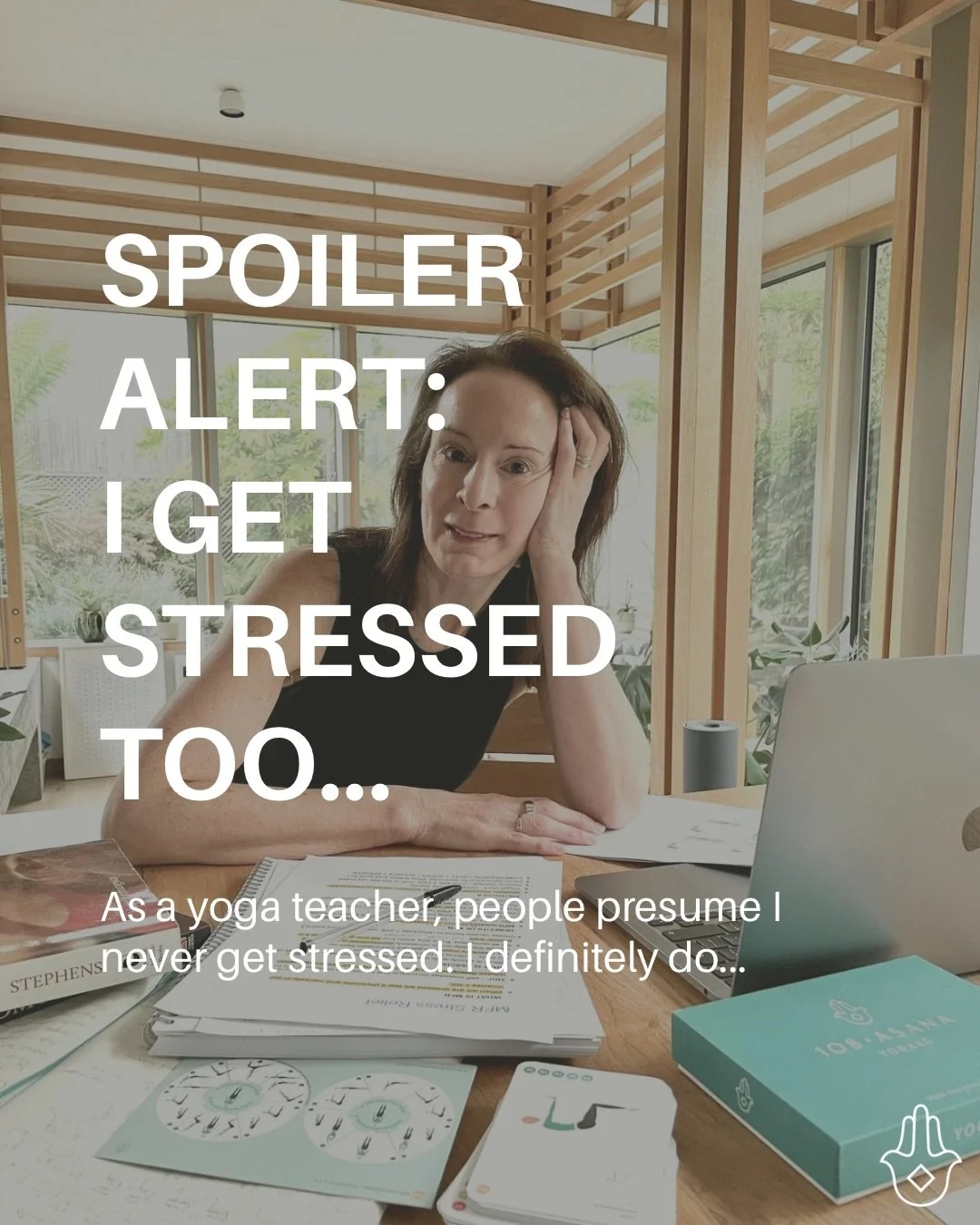 SPOILER ALERT: I GET STRESSED TOO&hellip;

As a yoga teacher, people sometimes presume I never get stressed.

I definitely do.

I&rsquo;ve just got better at noticing what happens in my body when I am.

For me, it&rsquo;s often the little things firs