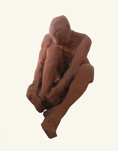 Terracotta figure study