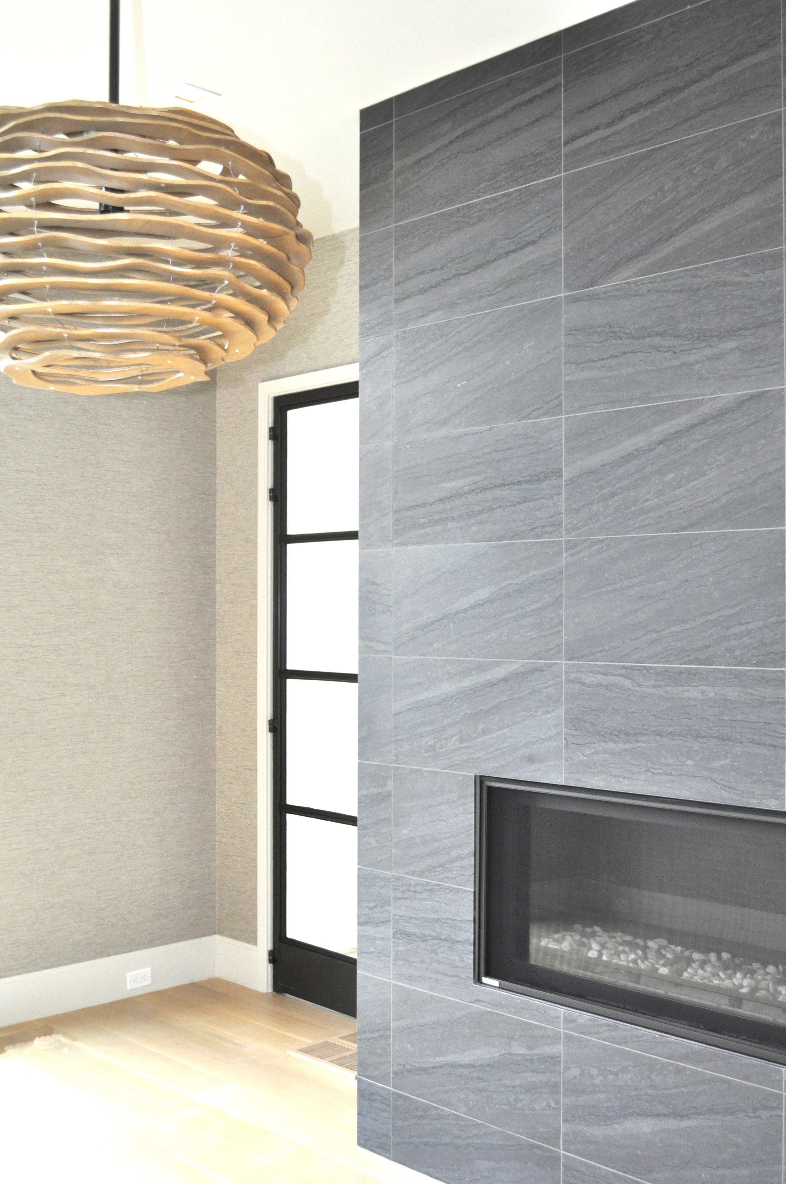 Fireplace and Lighting for For Milton Development with Laura Kaehler Architects and Rebecka Hekmat