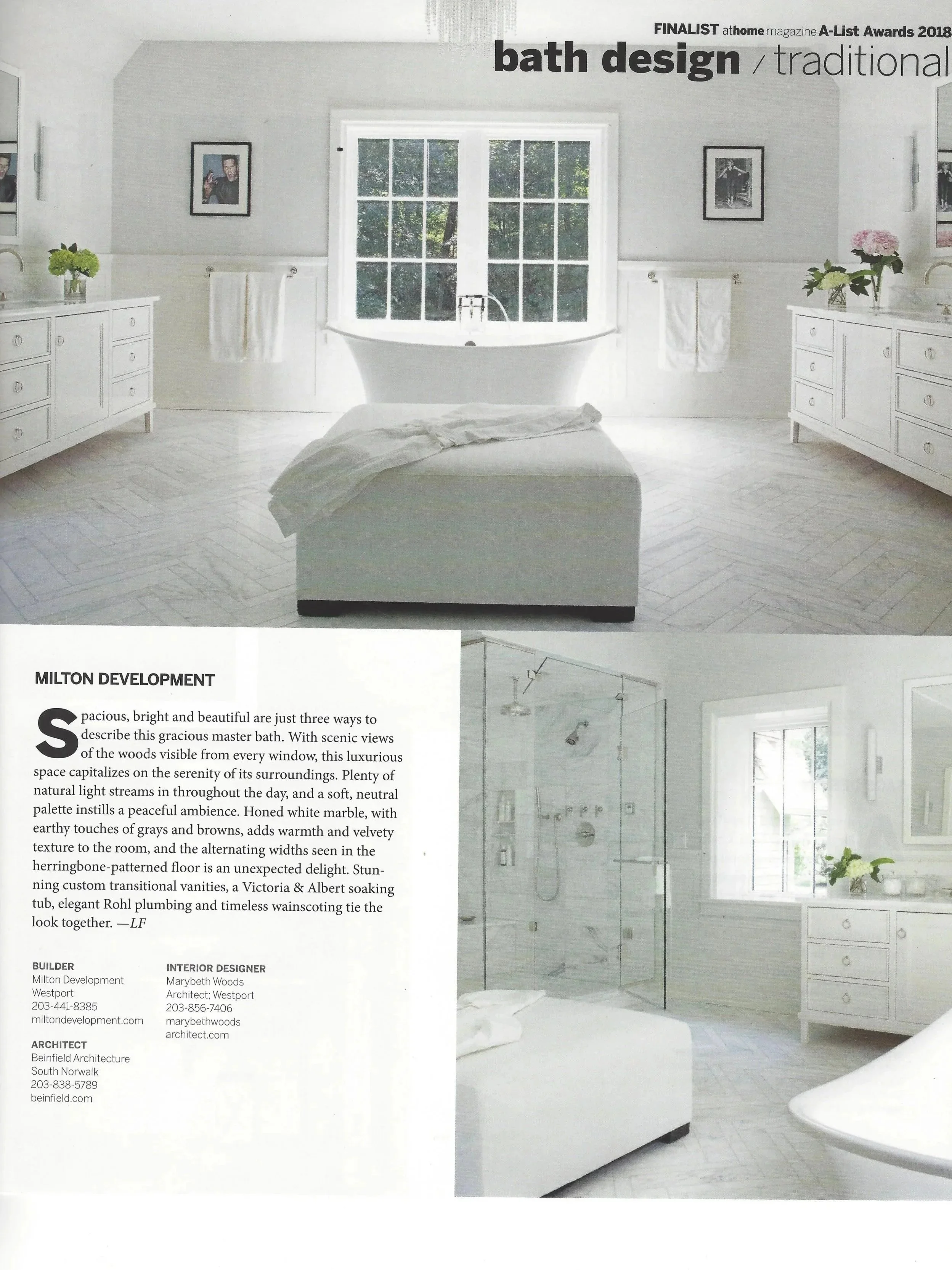 Alist 2018 Traditional Bath