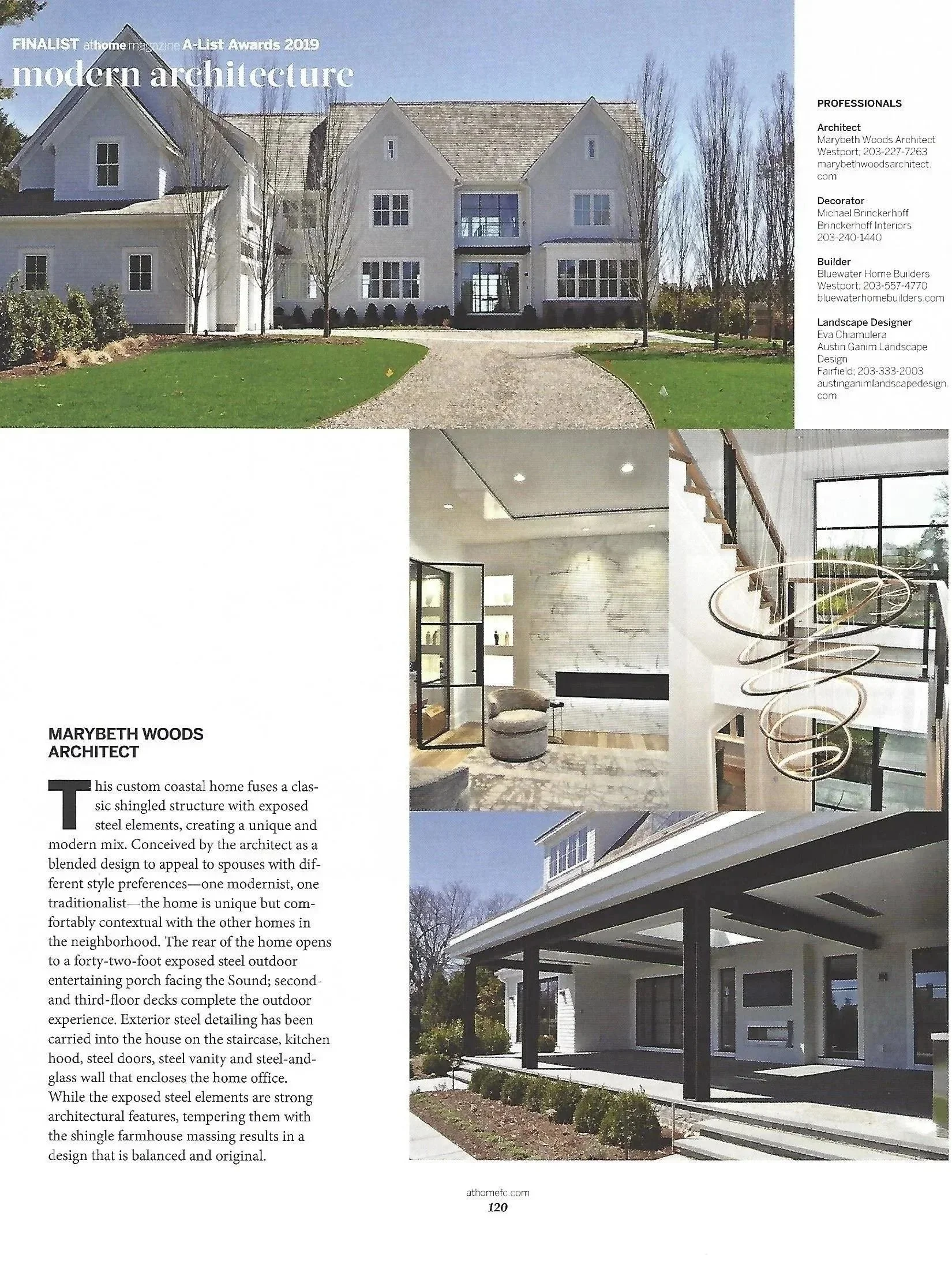 atHome Nov 2019 A-list finalist Modern Architecture