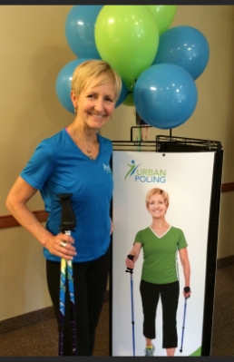 I am a master trainer & the director of education for Urban Poling Inc ., Canada's largest manufacturer and distributor of Nordic walking poles.