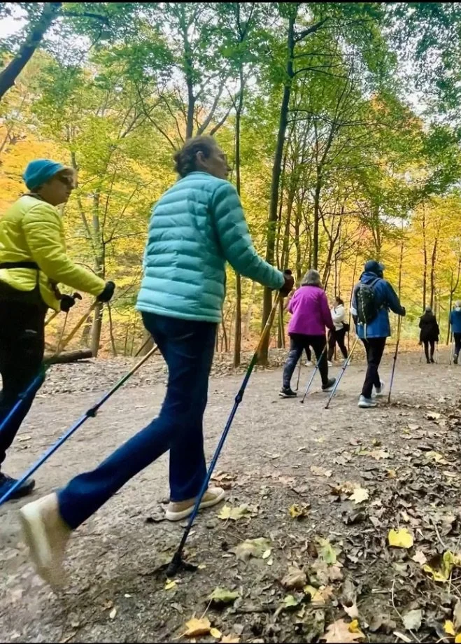 “Watch This Nordic Walking Class Video: Mount Pleasant Cemetery to The Brickworks, Toronto”