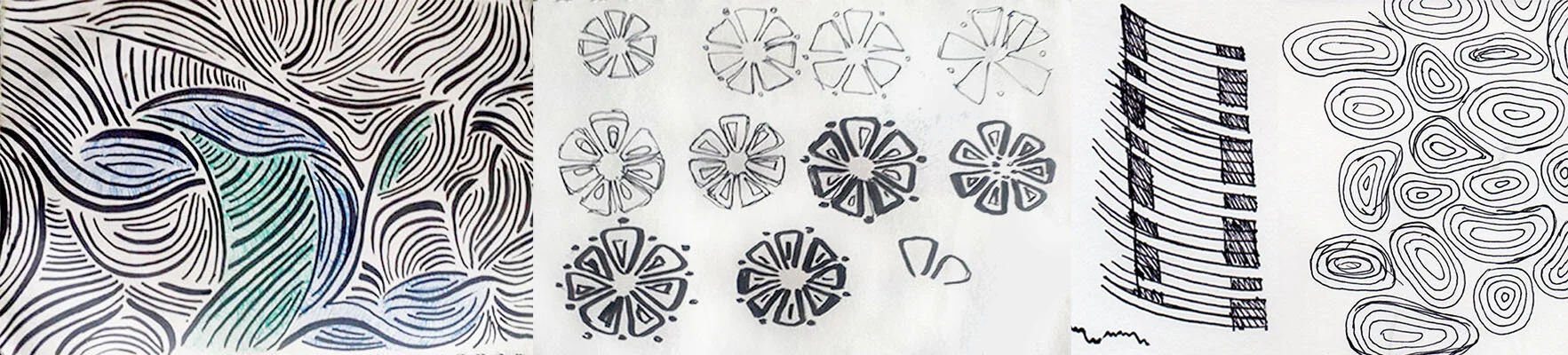 Sketchbook Musings Turned Patterns