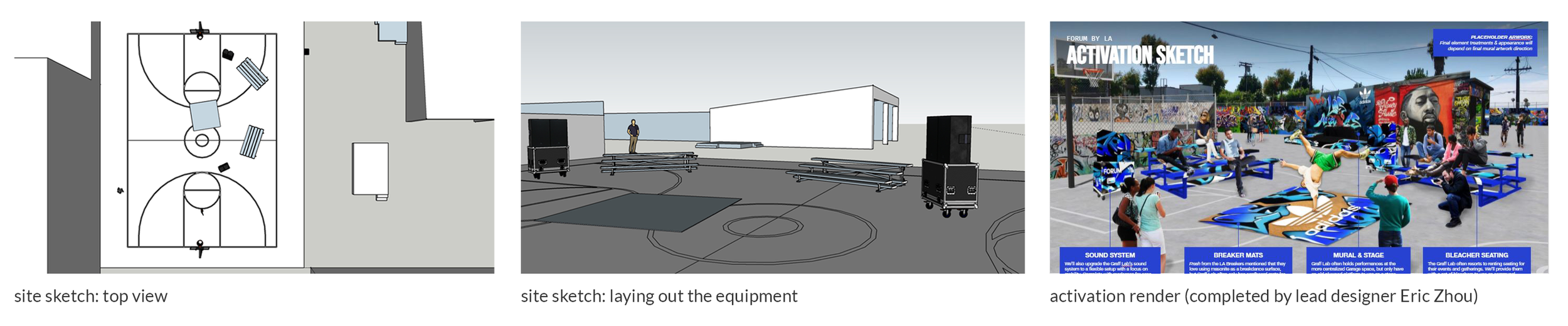 Site Sketch Renders