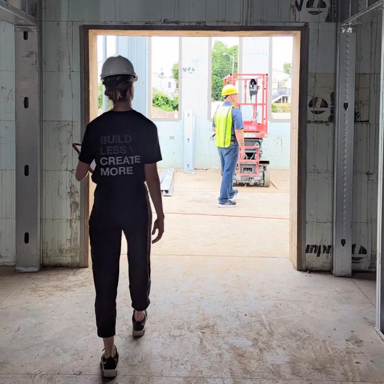 #BuildLessCreateMore We&rsquo;re on site at Substation 19. 👷&zwj;♀️🏗️