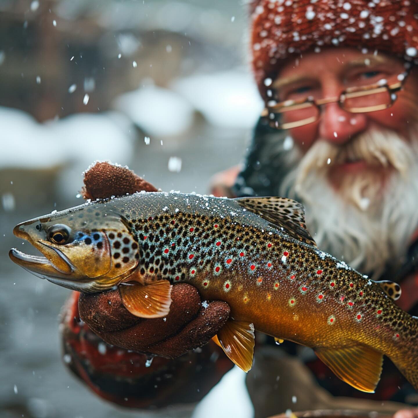Merry Christmas, y&rsquo;all!🎄Guess who swung by for a quick dip in the river after all that hard work! It was a pleasure, Santa! Catch ya next year! 🎣

Shared these images on my personal account yesterday&hellip;👉@coloradic. It seems I successful