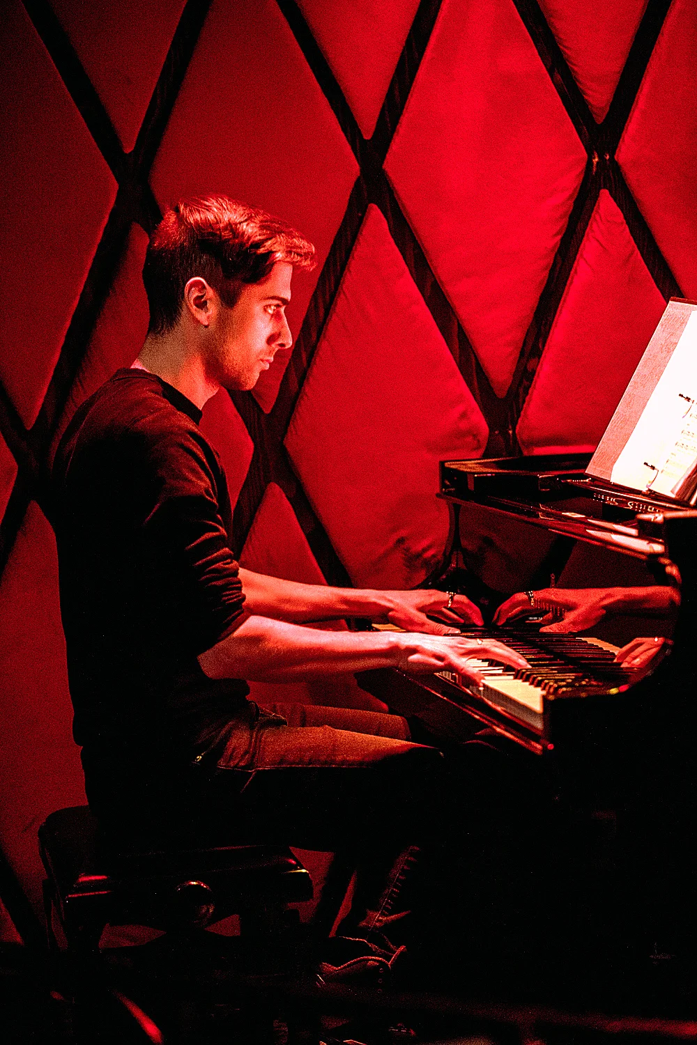 Concert of new songs with Nikki Tino, at Rockwood Music Hall, NYC