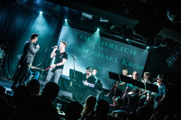 Tim Ehrlich & Eric Michael Krop in Broadway Sings Michael Jackson, Le Poisson Rouge, NYC