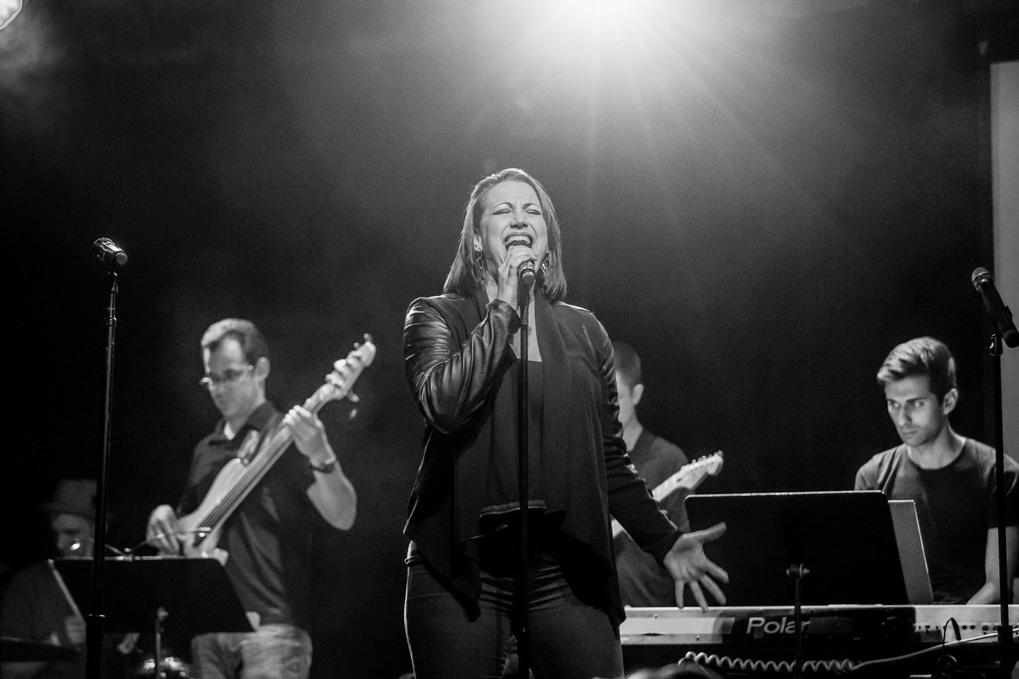 Natali Weiss at Broadway Sings Justin Timberlake, Le Poisson Rouge, NYC