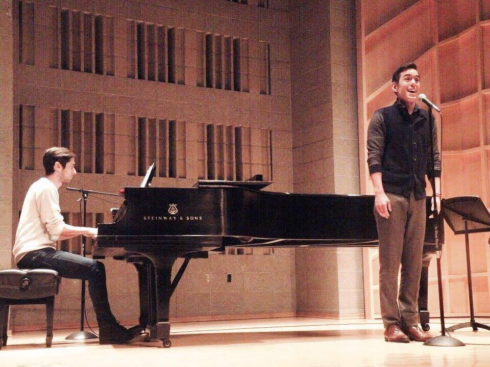Performing "Goodbye Pretend" with Nathan Chang, song co-written for Toddlers & Tiaras the musical, NYC