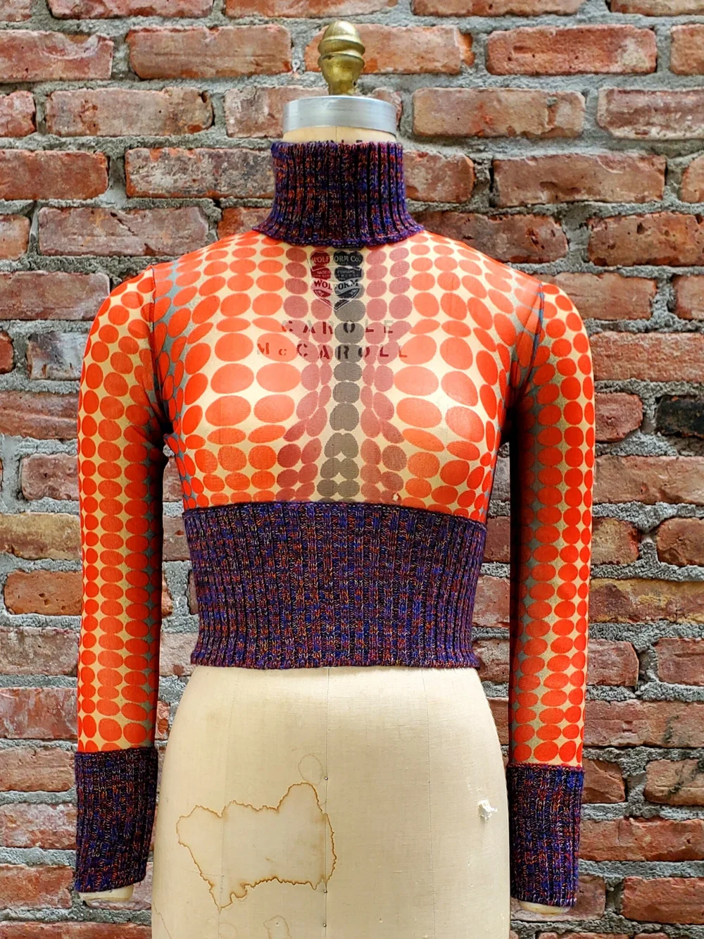 Jean Paul Gaultier Maille Mesh Top — City Opera Thrift Shop