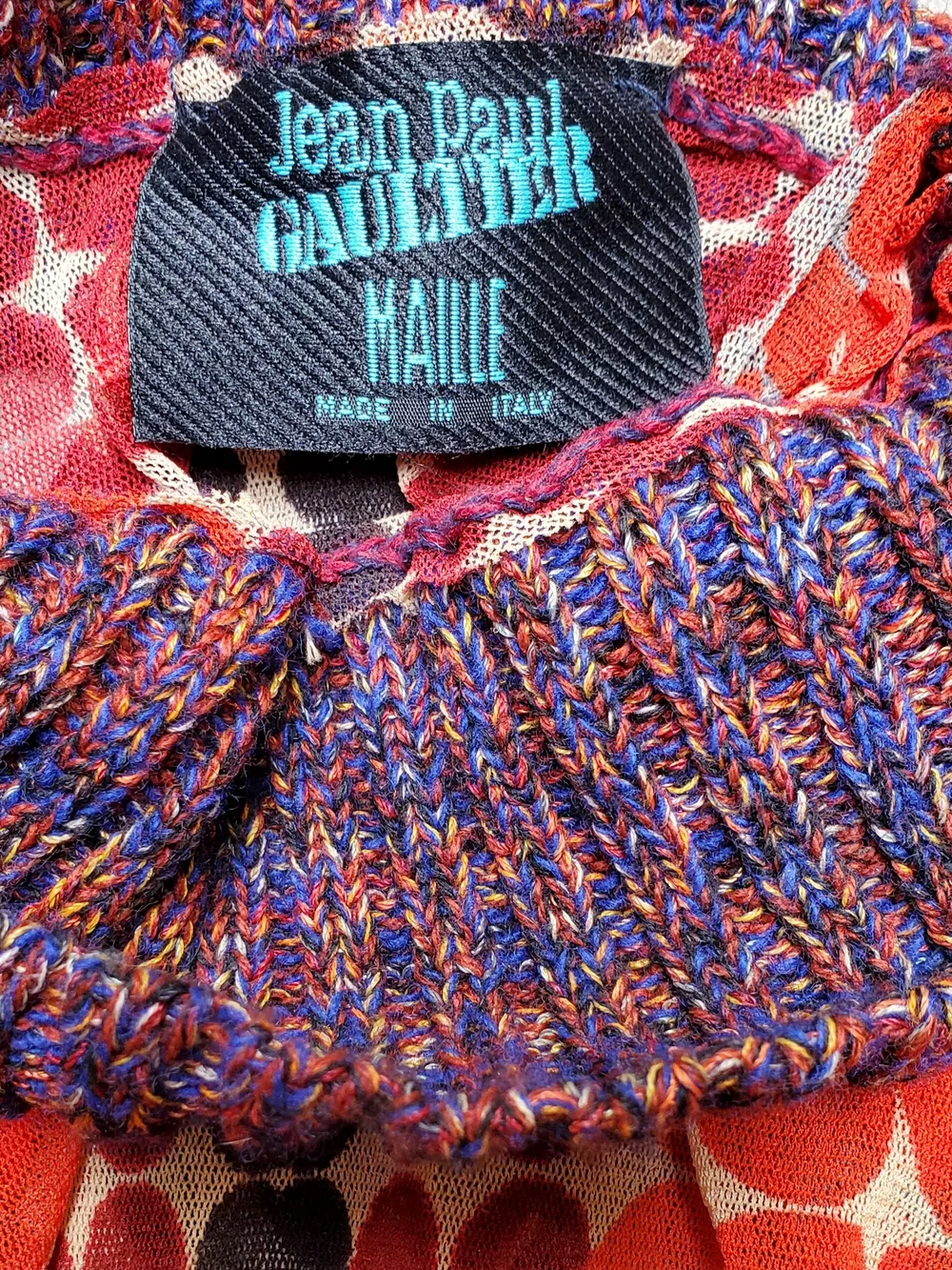 Jean Paul Gaultier Maille Mesh Top — City Opera Thrift Shop