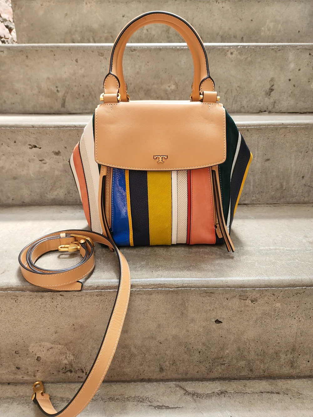 Tory Burch Multicolor Handbag — City Opera Thrift Shop
