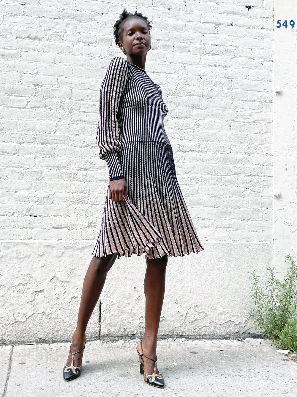 mcqueen knit dress Alexander MCQUEEN Wool Mini Dress