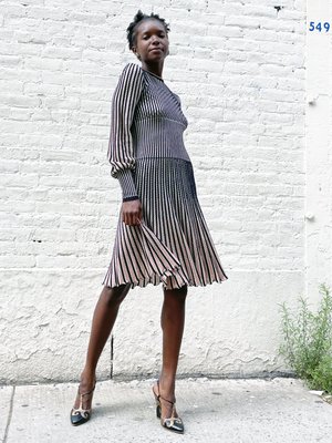 alexander mcqueen metallic knit dress — City Opera Thrift Shop White maxi dresses
