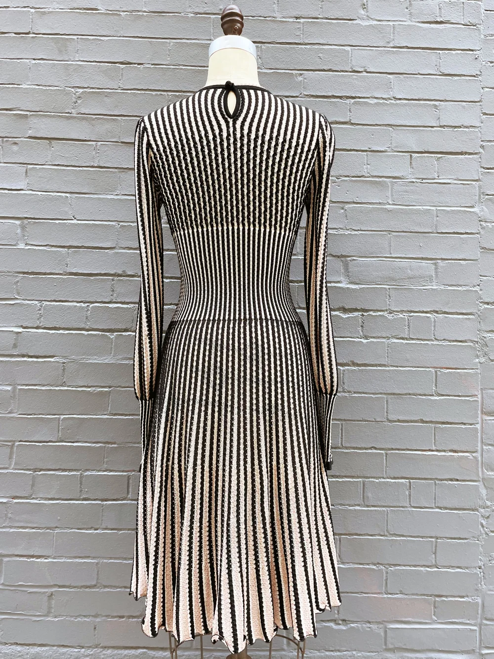 black knit dress sleeveless Jluxlabel Women's Sleeveless Cable Knit Dress main image 1