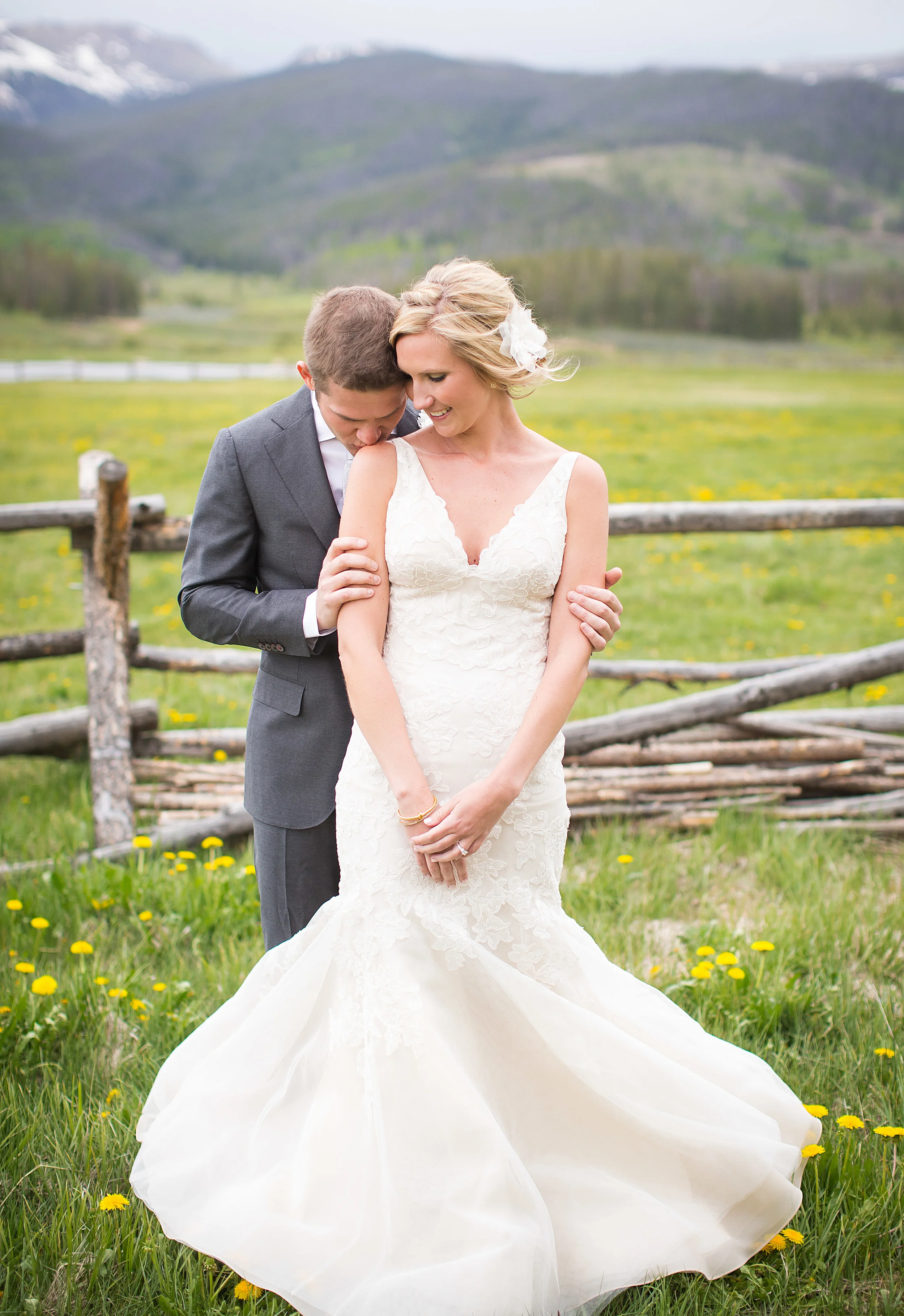 LWD Bride: Carlie's Romantic Ranch Wedding