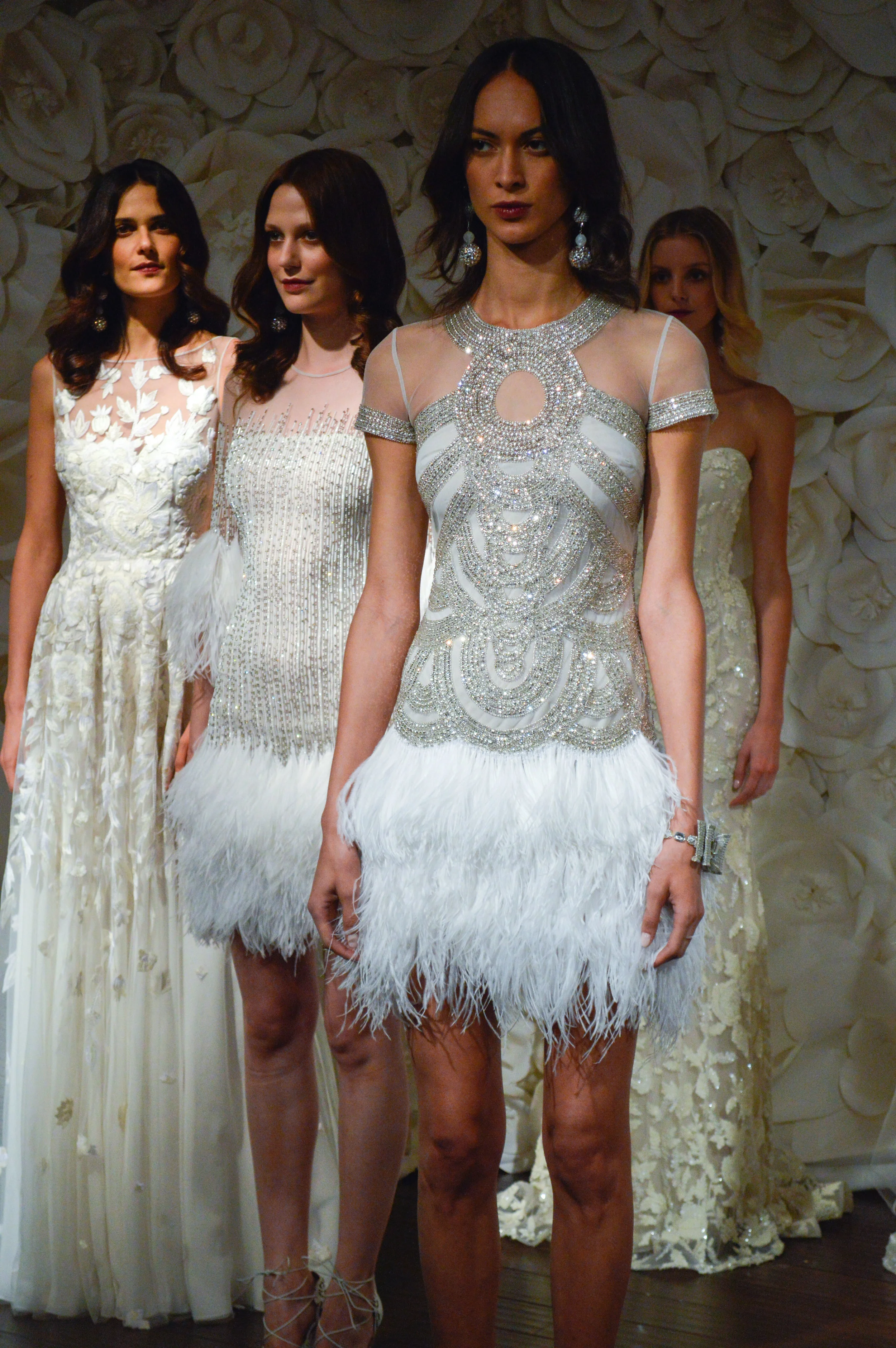 Naeem Khan "Winter Garden" Bridal Collection Presentation