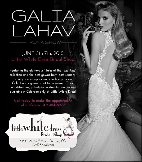 Galia Lahav Trunk Show, June 5th-7th!