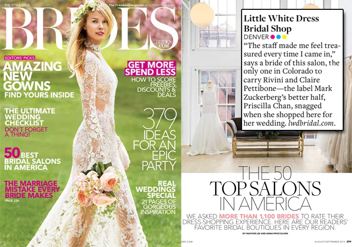 Named One of the Top 50 Bridal Salons in America!